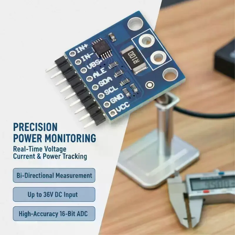 INA226 IIC I2C Interface Bi-directional Current Power Monitoring Sensor Module