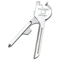 1PC EDC Multi Tool 6 in 1 Stainless Steel Utili-Key Key Ring Chain Pendant Pocket Cutter Mini knife unboxing knife Screwdriver