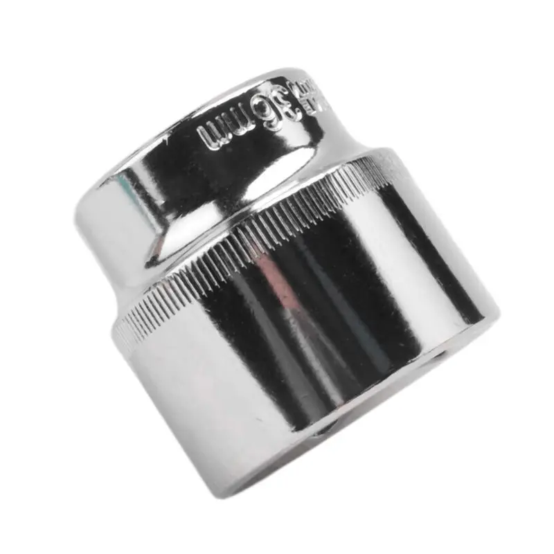 36Mm Hex Socket 6 Point Socket Bit For Ratchet Wrench Auto Repair Hand Tools With Rust-Proof Drive-A55K