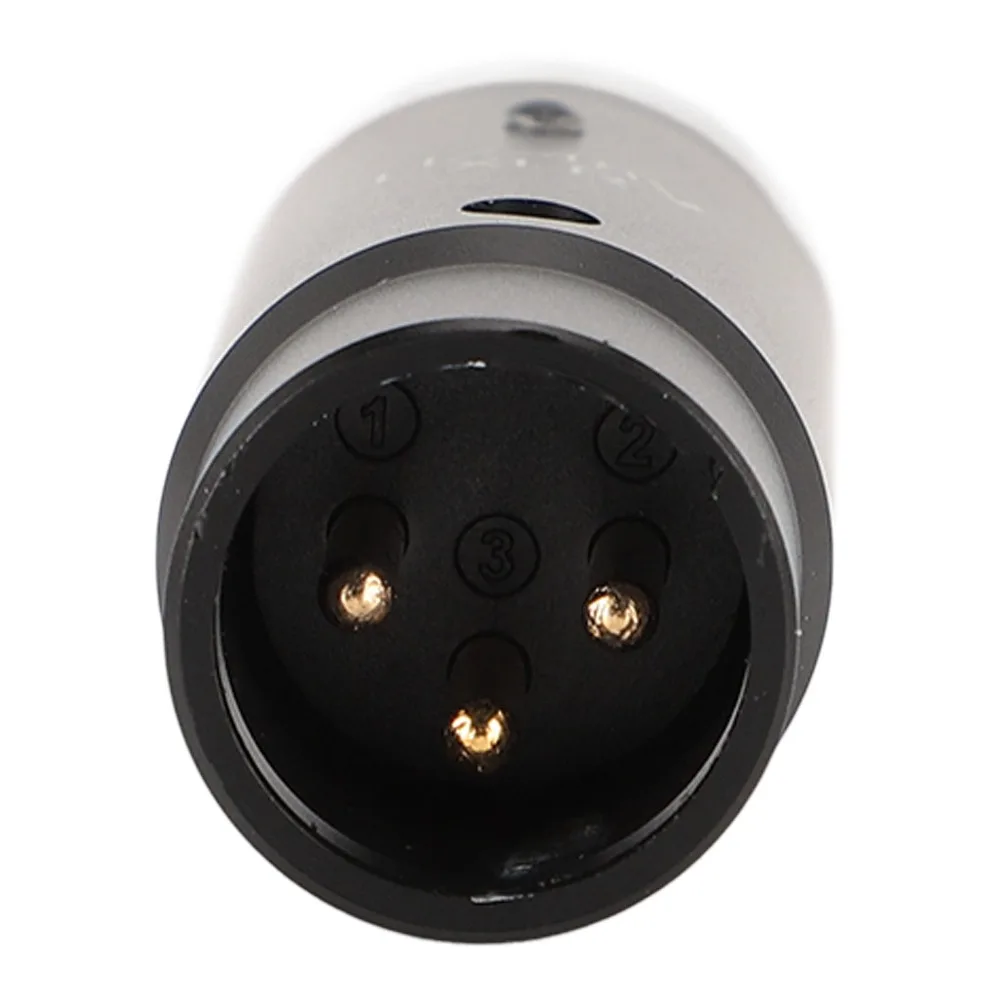 Stable 3 Pin XLR Male 48V Phantom Power 20-16000Hz XLR To 3.5mm Adapter Microphone Power Supply for Condenser Mic