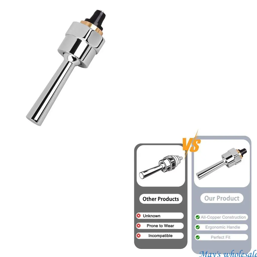 Replacement Flush Handle Universal Toilet Flush Lever Cistern Durability 448A