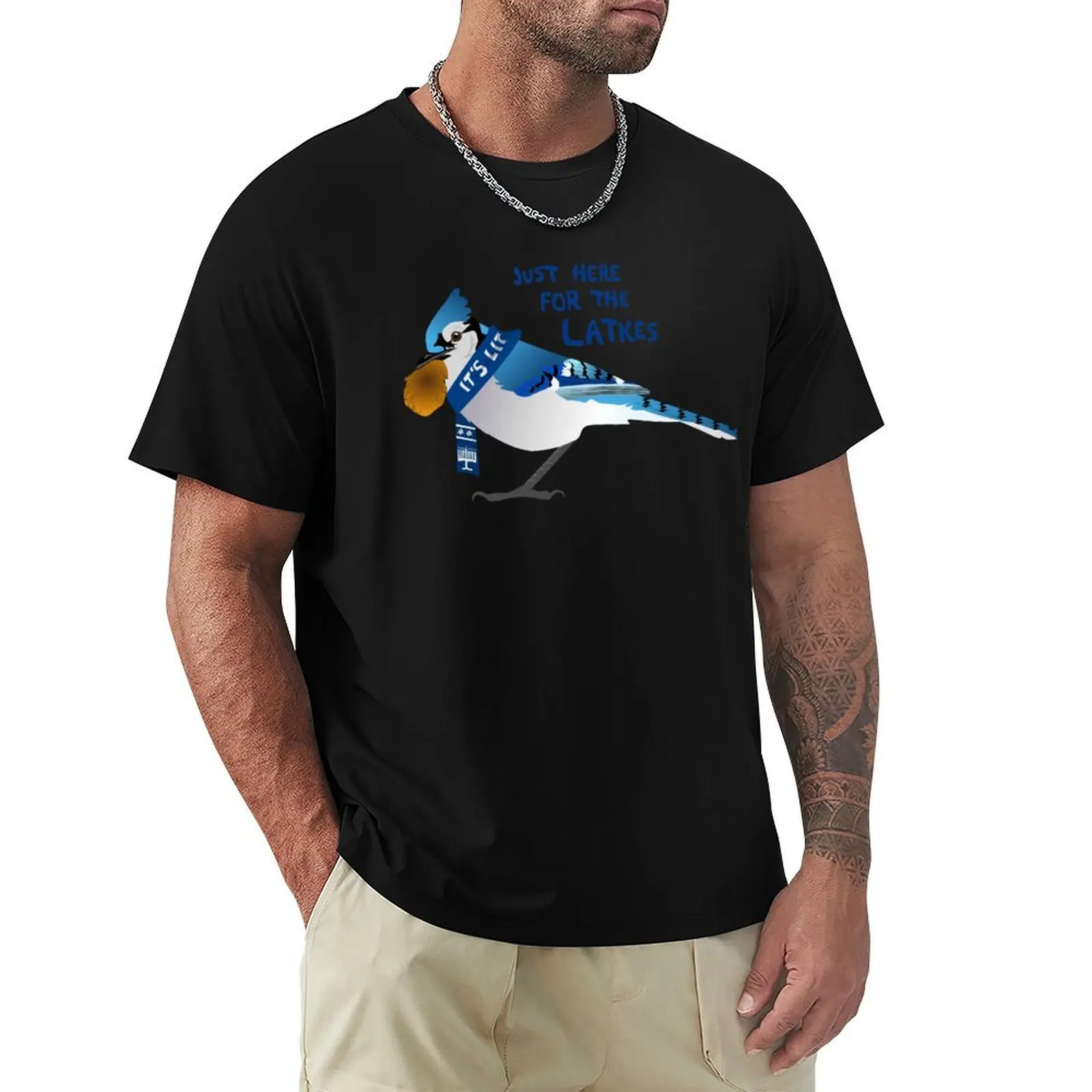 

Latke Jay T-Shirt baggy shirts plus sizes Blouse cotton graphic tees funny t shirts for men