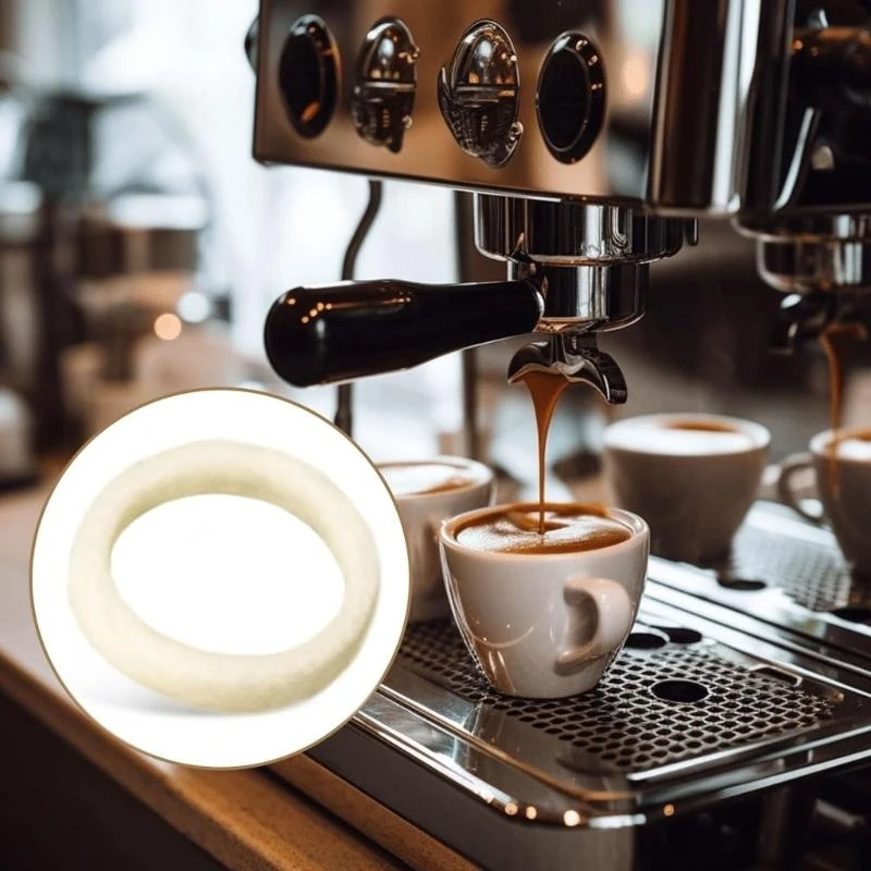8Pieces Soft Filt Ruis Reduction Wasmachines Vervangende pakking voor koffiemachine