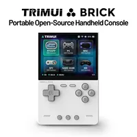 TRIMUI BRICK Portable Retro Game Console 400PPI IPS Screen Linux System Handheld Game Player Video Console With Mood LED Effect