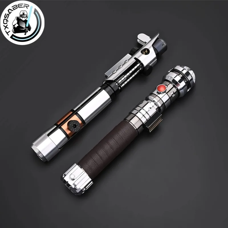 

TXQSABER Neo Pixel Lightsaber Proffie 2.2 Smooth Swing Metal Handle Force Blaster Cosplay Laser Sword Crystal Chamber Starkiller