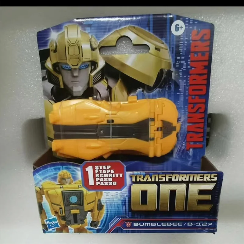 Hasbro Transformers One Bumblebee B-127 8Cm Anime Original Action Figure Model Children's Toy Birthday Gift Collection