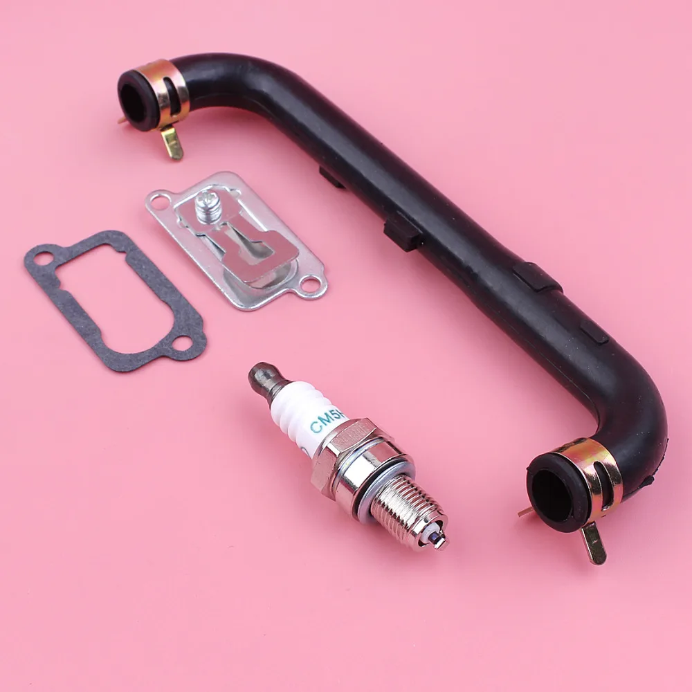 Imagem -06 - Válvula de Saída Óleo Assy Mangueira Tubo Spark Plug Kit para Honda Gx35 gx 35 Cortador de Grama Pequeno Tempos Motor Peças Reposição