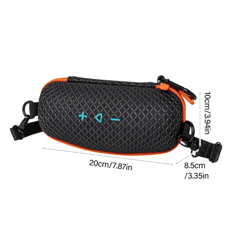 Portable EVA Cover For JBL 7 Bluetooth-compatible Speakers with Double Zippers Access Outdoor Adventure Carrying Bag