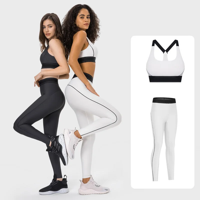 

Women's High-Waisted Fitness Yoga Pants Hip-Lifting High-Strength Shock-Absorbing Sports Underwear Gathering Yoga Wear