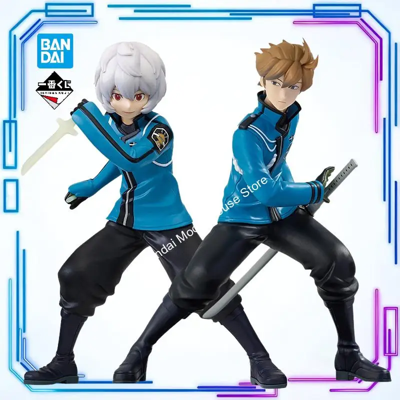 В наличии: Фигурка Bandai Ichiban Kuji Куга Юма Хьюз из аниме World Trigger, коллекционная модель, игрушка, подарок