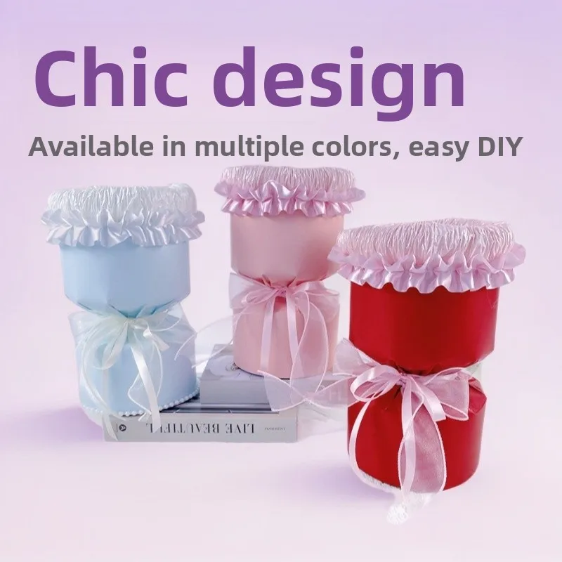 Small Wind Flower  Half-Finished Product DIY  Flower Snack Floral Art Supplies Packaging Materials Creative Short S...