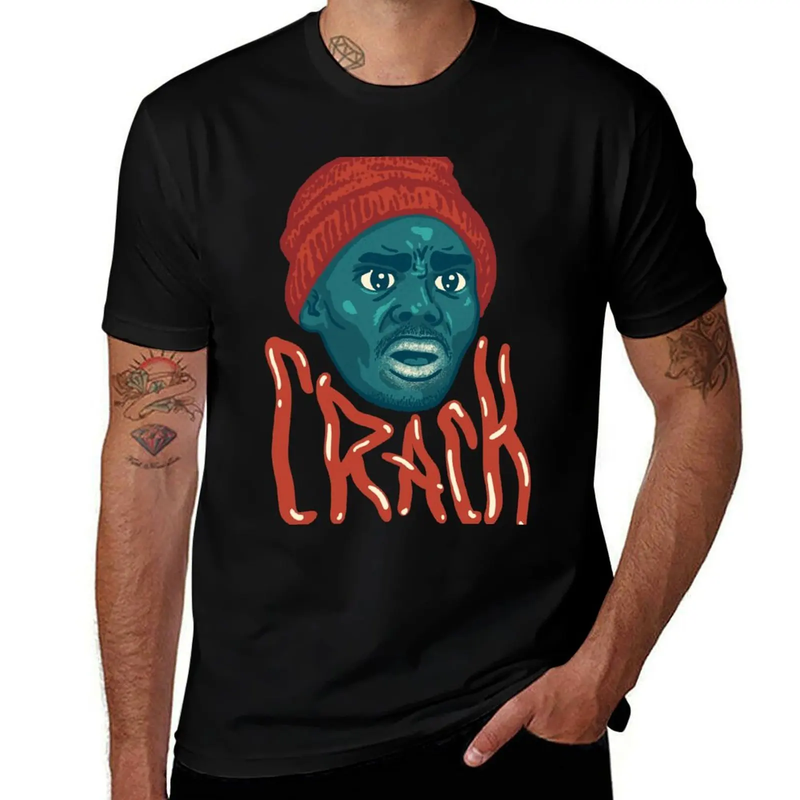 Tyrone Biggums - Crackhead Dave Chappelle Show Crack-a-Head | Black Guy Meme | Original Art T-Shirt