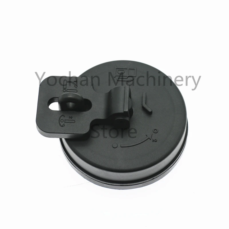 Fuel Tank Cap Diesel Cover For Hitachi Zaxis Volvo John Deere 43843622 AT323462 Excavator Parts