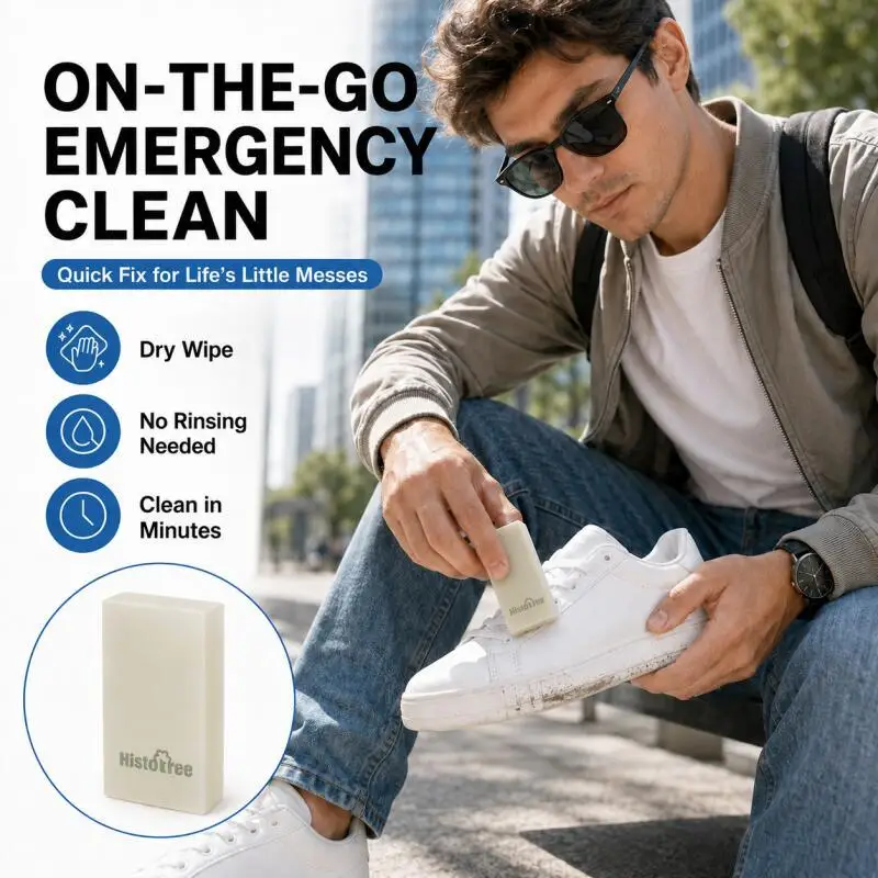 Suede Shoes with Cleaning Detergent, No Need To Rinse, Quick Dry Decontamination. Suitable for Suede, Nabucker Material Sports