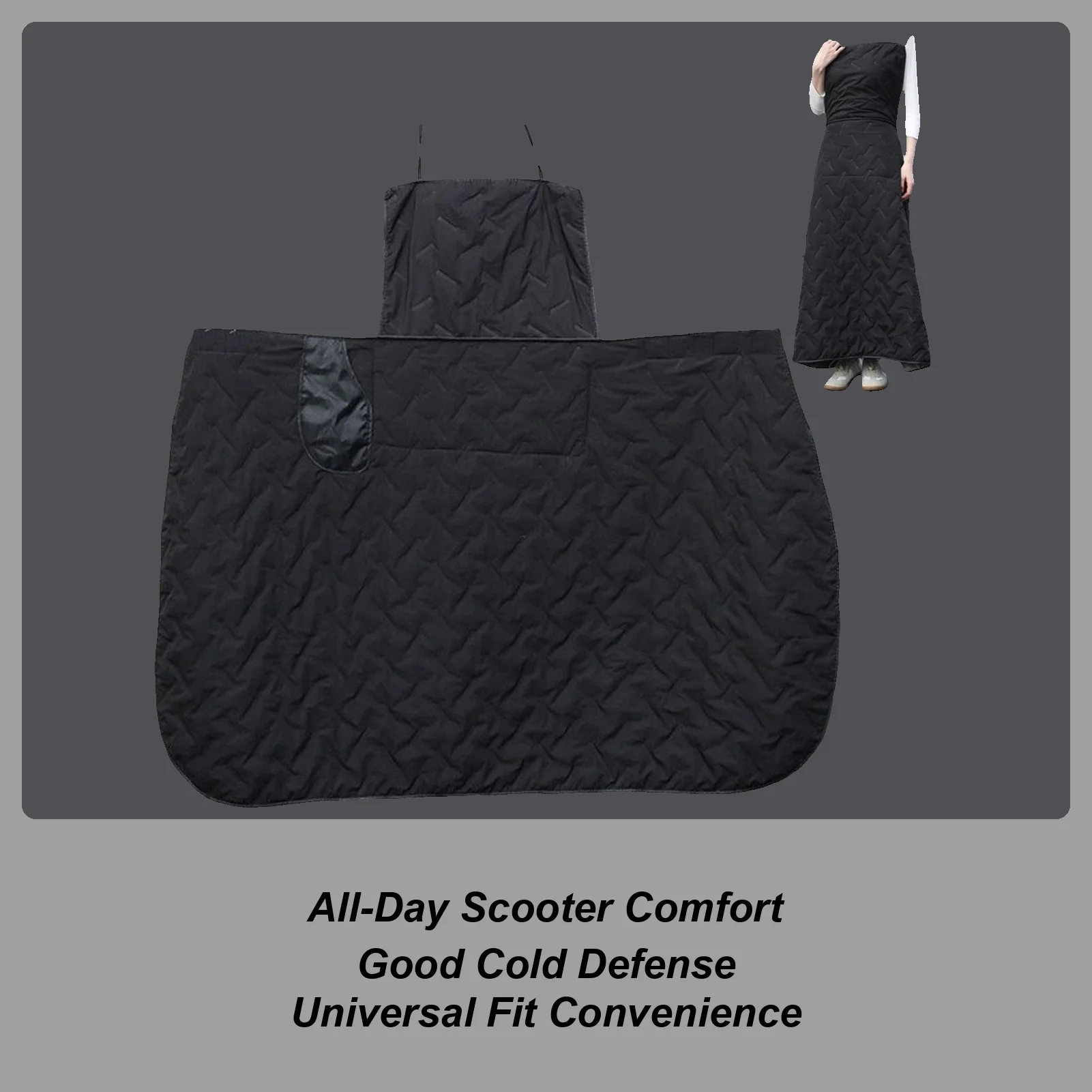 

Теплый чехол для ног скутера, ветрозащитный, водонепроницаемый, теплый, защита для ног скутера, фартук для электронного велосипеда, защитное одеяло для холодного дождя, зимнего вождения