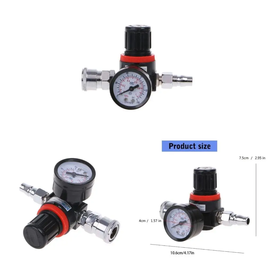 Regulator Pressure Gauge 1/4
