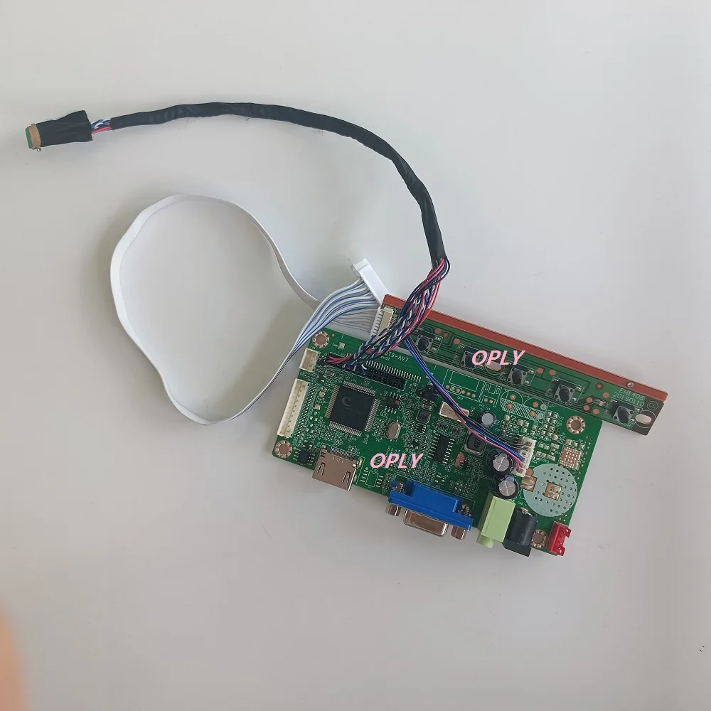 

Плата контроллера 58C HDMI-совместима с VGA для Φ 1366x768, экран детской ЖК-панели 13,3"