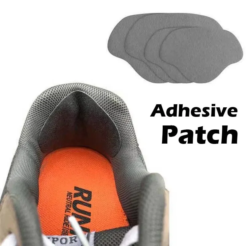 4Pcs Sports Shoes Patches Insoles Sneakers Men Heel Repair Subsidy Women for Anti-Wear Shoes Heels Sticker Foot Care Pad Inserts