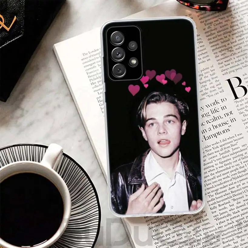 Leonardo Dicaprio Young Cover For Samsung Galaxy A51 A50 A71 A70 Phone Case A21S A31 A41 A10 A20E A30 A40 A01 A11 A6 A7 A8 A9 Co