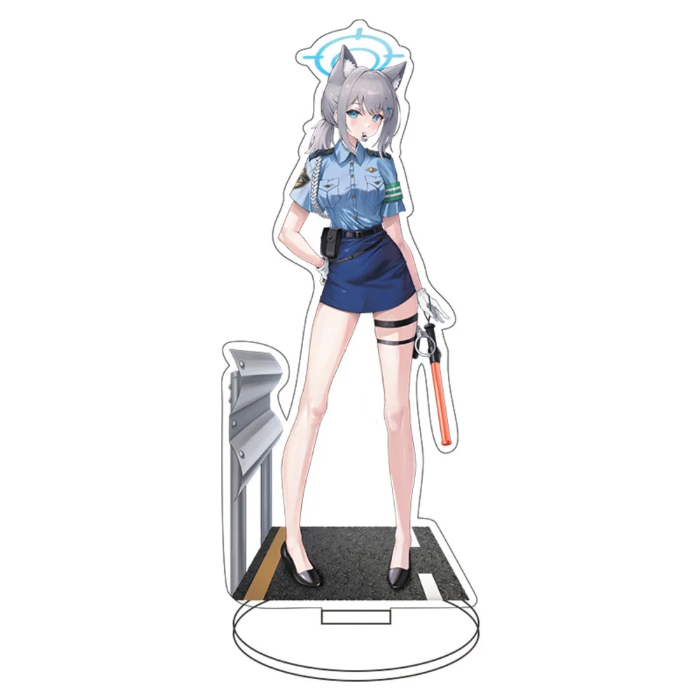 

Sunaōkami Shiroko Acrylic Stand Blue Archive Anime Figure Model Plate Desk Decor Standing Sign Figures Christmas Gifts