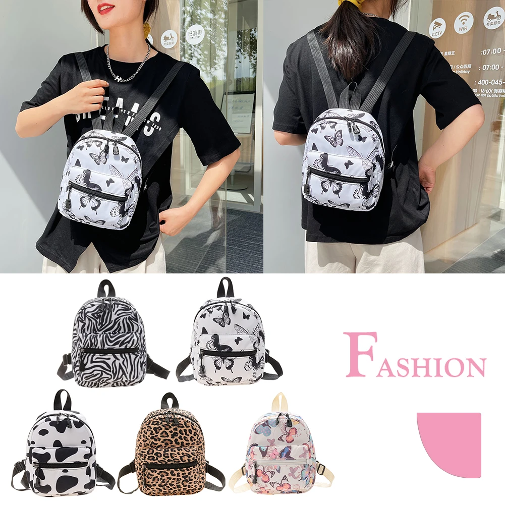 Fashion Women Backpack Animal Pattern Printing Handbags Student School Large Capacity Knapsacks Women Travel Large Rucksack