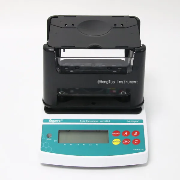 AU-900S Electronic Densitometer Digital Multifunctional Solid Density Tester Plastic Sponge Measurement Device