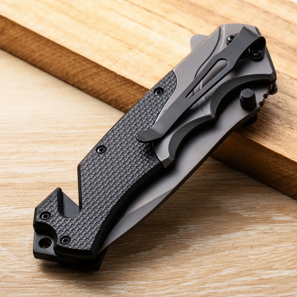 Outdoors Hunting Folding Knife for Men High Hardness Camping Portable Survival Military Tactical Pocket Knives for Fishing