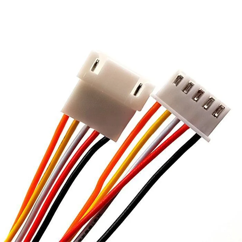 10PCS XH2.54mm Mating Terminal Wire 2P3P4P5P6P 7P 8P 10P Male-Female Dockable Connecting Wire In-Line Connector length 200/300mm