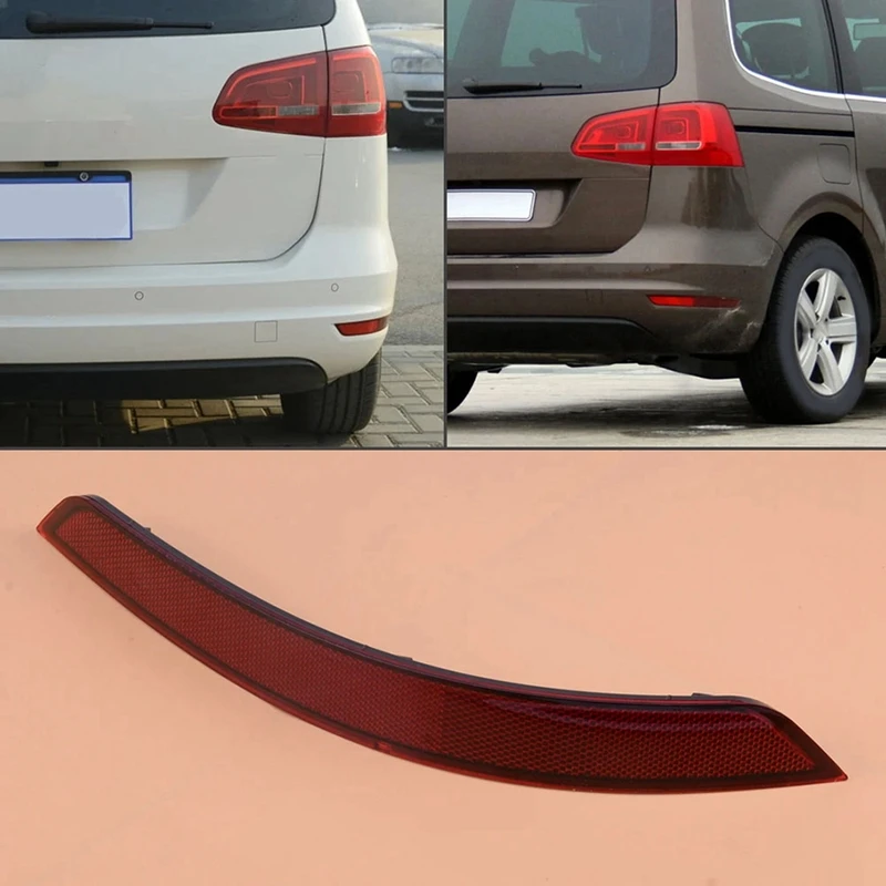 Left Rear Bumper Reflector Lamp For VW Sharan 2011-2016 7N0945105B Parts Accessories