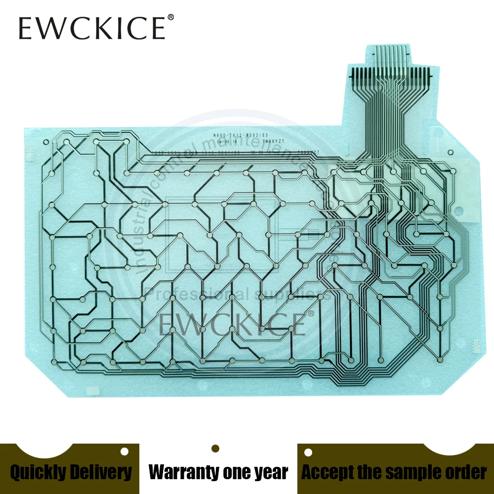 

НОВЫЙ HMI N86D-1612-R001-03, ПЛК N86D-1612-R002-03, N86D-1612-V301, A02B-0236-C131 # Промышленная мембранная клавиатура EC