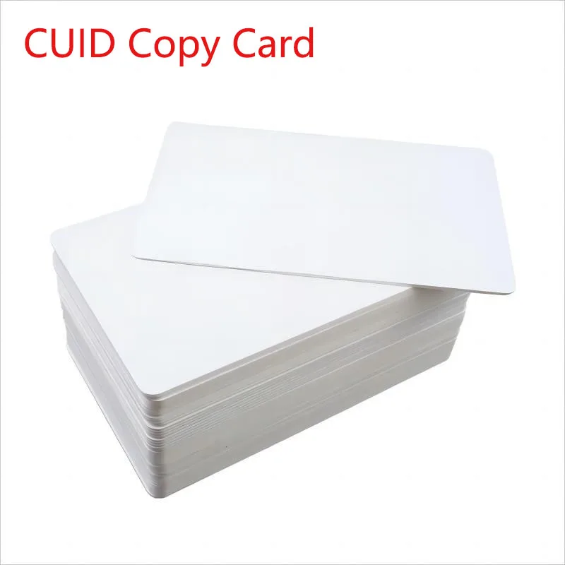 ﻿ 5/10pcs 13.56mhz GEN2 CUID S50 RFID Card NFC Tag Sector 0 Block 0 UID Rewritable For NFC Andriod MCT Copy Clone cartas pokemon