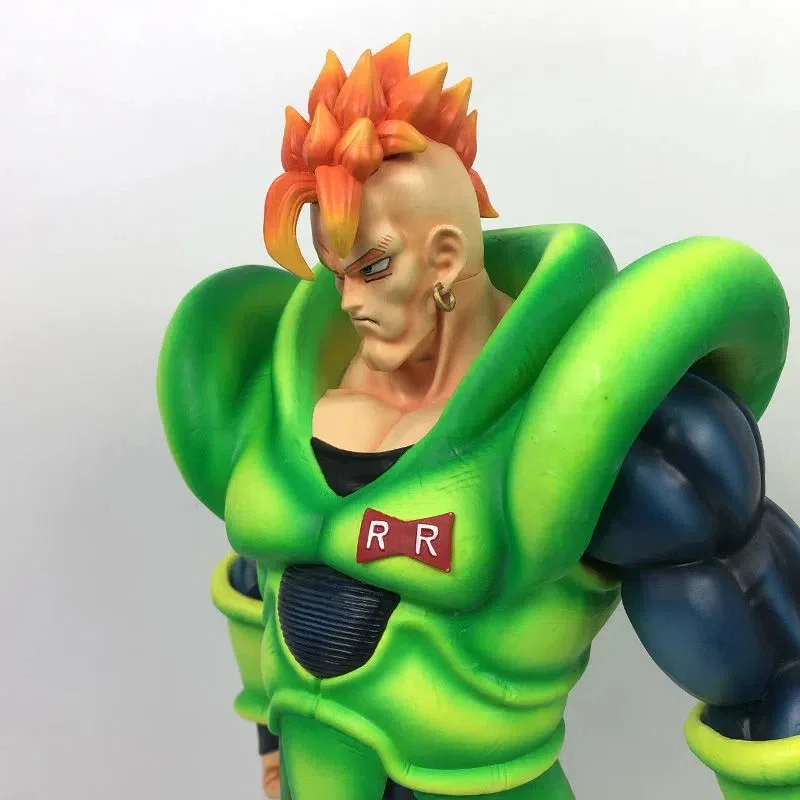 Anime Dragon Ball Lchiban Figura de ação ANDROID # 16 Estátua 41cm PVC Coleção Móvel Boneca Super Saiyan Gk Estatueta Modelo Brinquedos