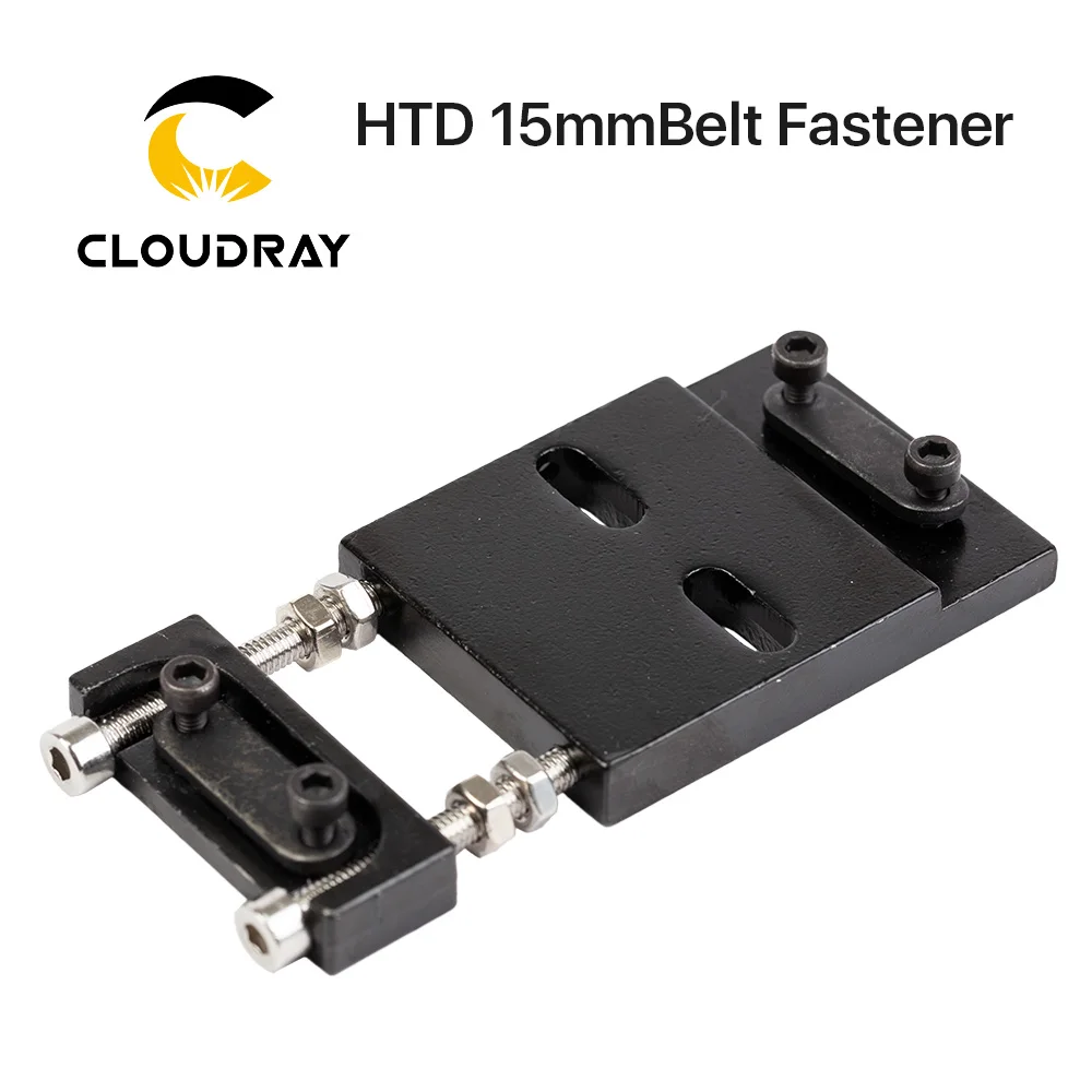 Cloudray-Correias de Transmissão Abertas, Fixador de Correia, Eixos X e Y, Ferramentas de Hardware, Peças de Máquinas, Largura 15mm