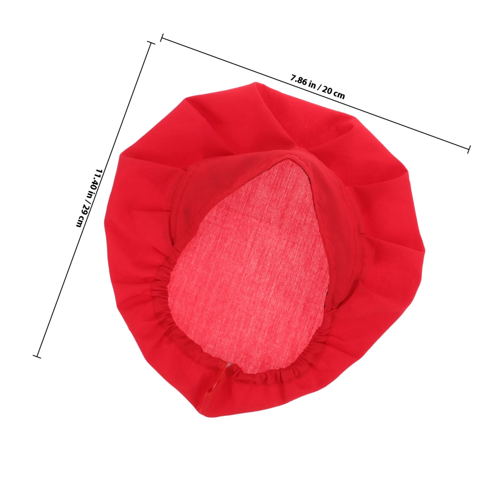 シェフハット コットン 通気性 軽量 ユニセックス サービスハット キッチン レストラン ウェイター ウェイトレス ケータリング クックキャップ