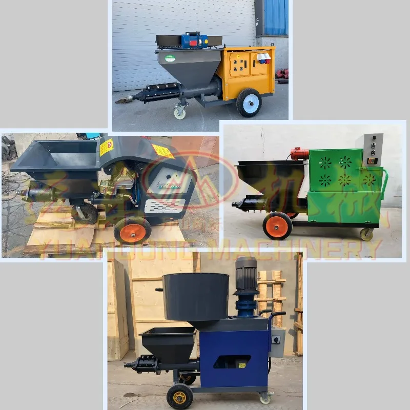 

Widely Mortar Sprayer China Factory Supply Electrical Engine Plaster Machine Price Mortar Putty Spraying Machine