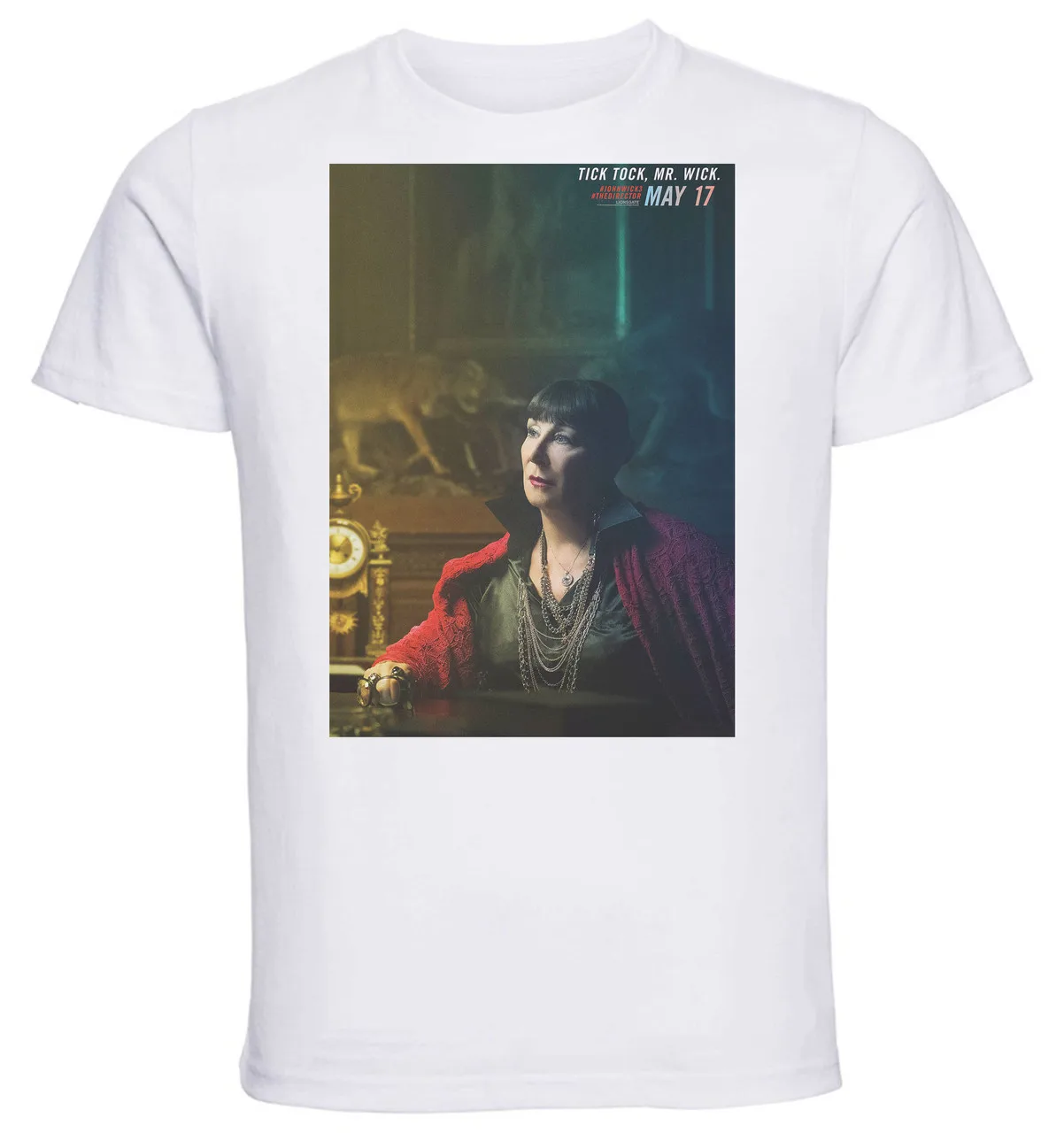 T-shirt Unisex - White - John Wick 3 Playbill Var J