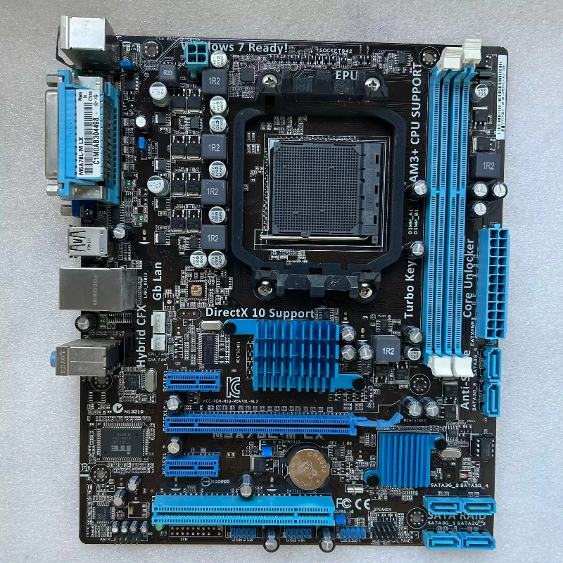 

used for Asus M5A78L-M LX Motherboard AM3+ DDR3 Micro ATX Integrated Mainboard PCI Serial Port