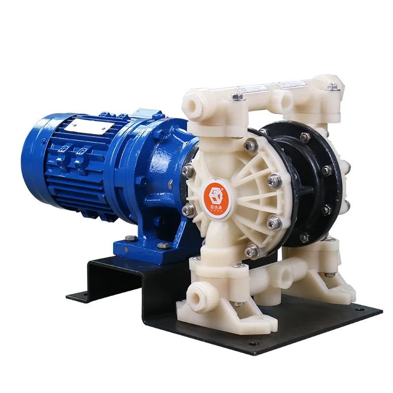 

New GODO DBY3S-15F 380v PVDF Electric Diaphragm Pump Medical chemical industry water pumps