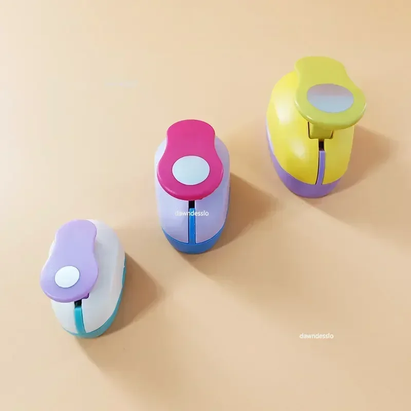 DIY Craft Hole Puncher para Scrapbooking, Circle Punch Maker, Kids Scrapbook Paper Cutter, Embossing Sharper, 9mm, 16mm, 25mm