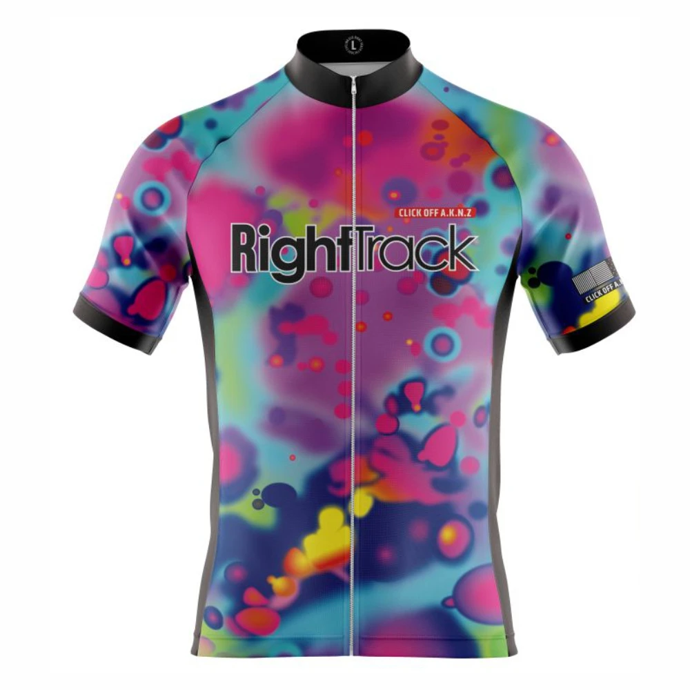 RightTrack Gragon Cycling Jersey Colorful Summer Short Sleeve Breathable Cycl Apparel