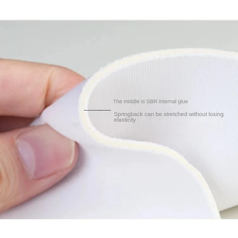 

White real diving material Neoprene diving cloth camera bag liner bag tactical gloves fabric SBR sewing fabric