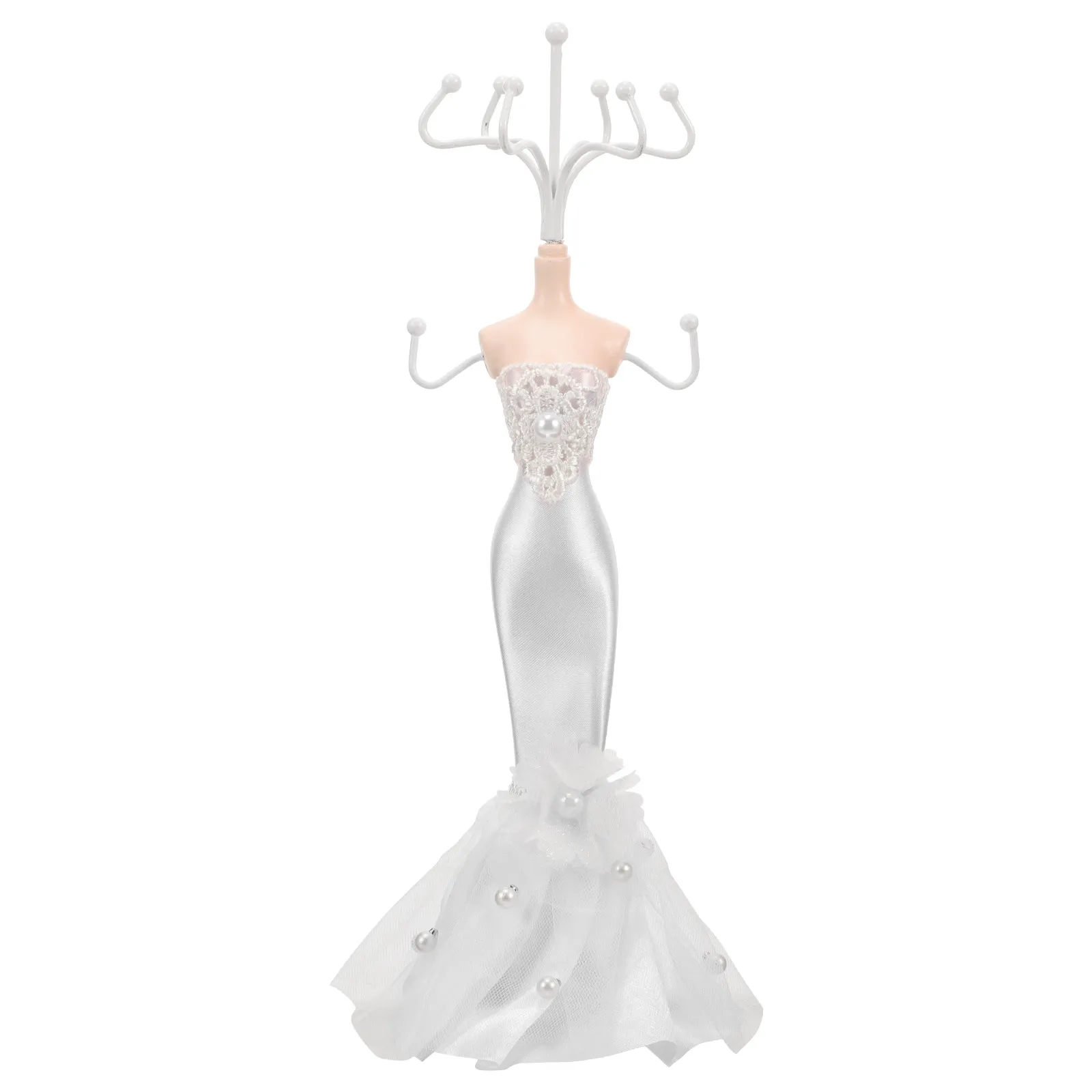 

Jewelry Display Rack Metal Necklace Holder Stable for Home Vanity Table Jewelry Stand Necklace Organizer Bracelet Holder