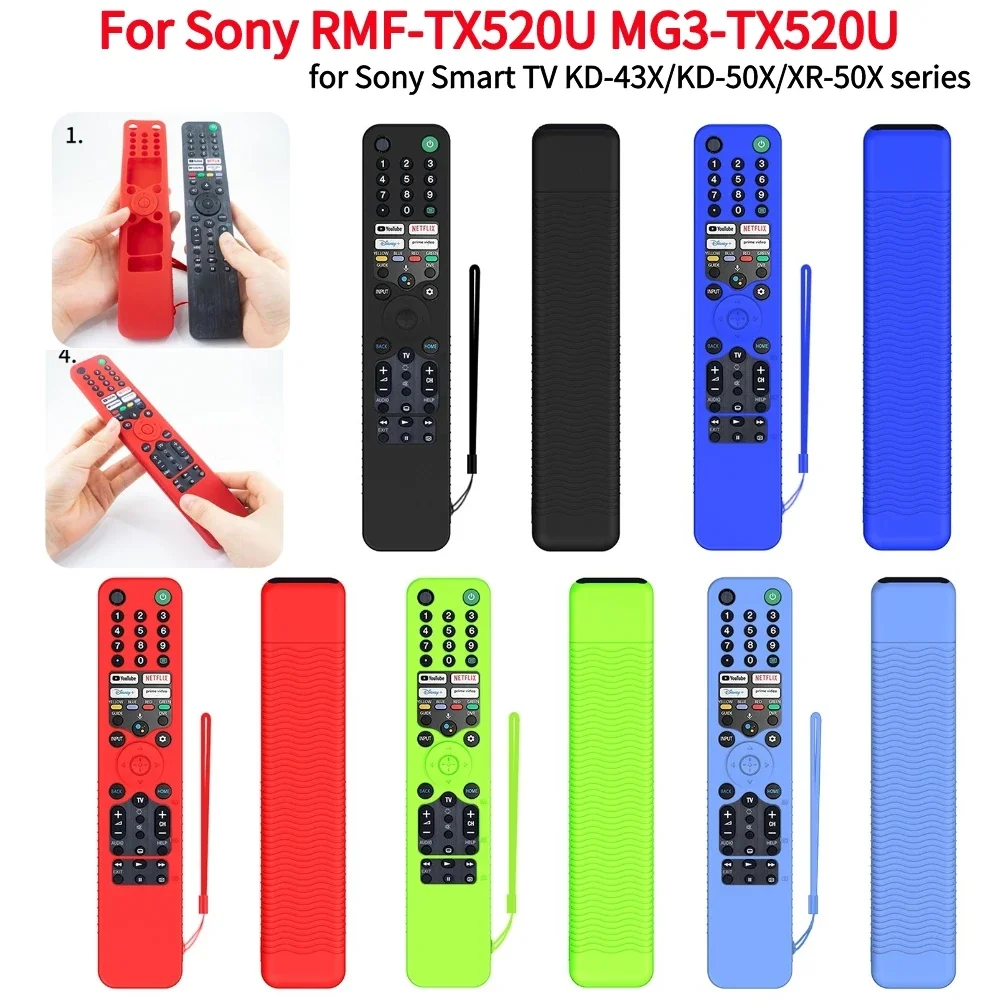 Durable TV for Sony RMF-TX520U MG3-TX520U Protective Case Shockproof Dustproof Silicone Cover Dustproof