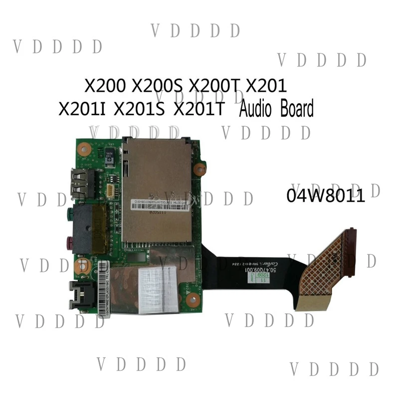 PP 04W8011 For Lenovo X200 X200S X200T X201S X201T X201 Sound Audio Card USB Board