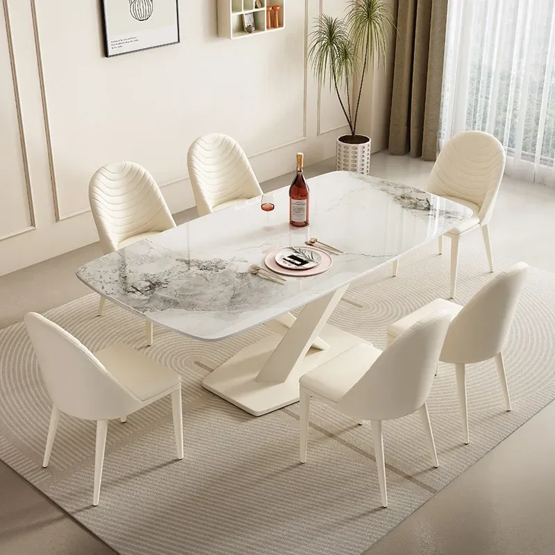 

Style Items Dining Tables Legs Designer Unique Expandable Set Dining Tables Modern Extending Nordic Mesas Comedor Furniture Home