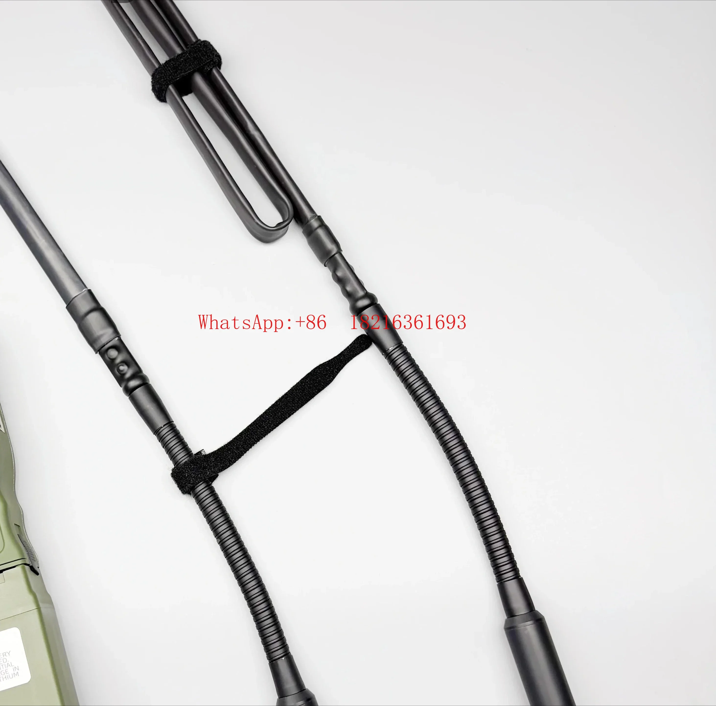New Arrival Folded Ruler Whip Gooseneck Antenna 15W High Power 30-512Mhz Full Band RF3152-AT152