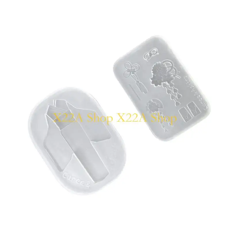 Unique Flexible Kimono Shaped Silicone Mould Crafting Tool For Epoxy Resin Projects Beginners Jewelry Making Supplies
