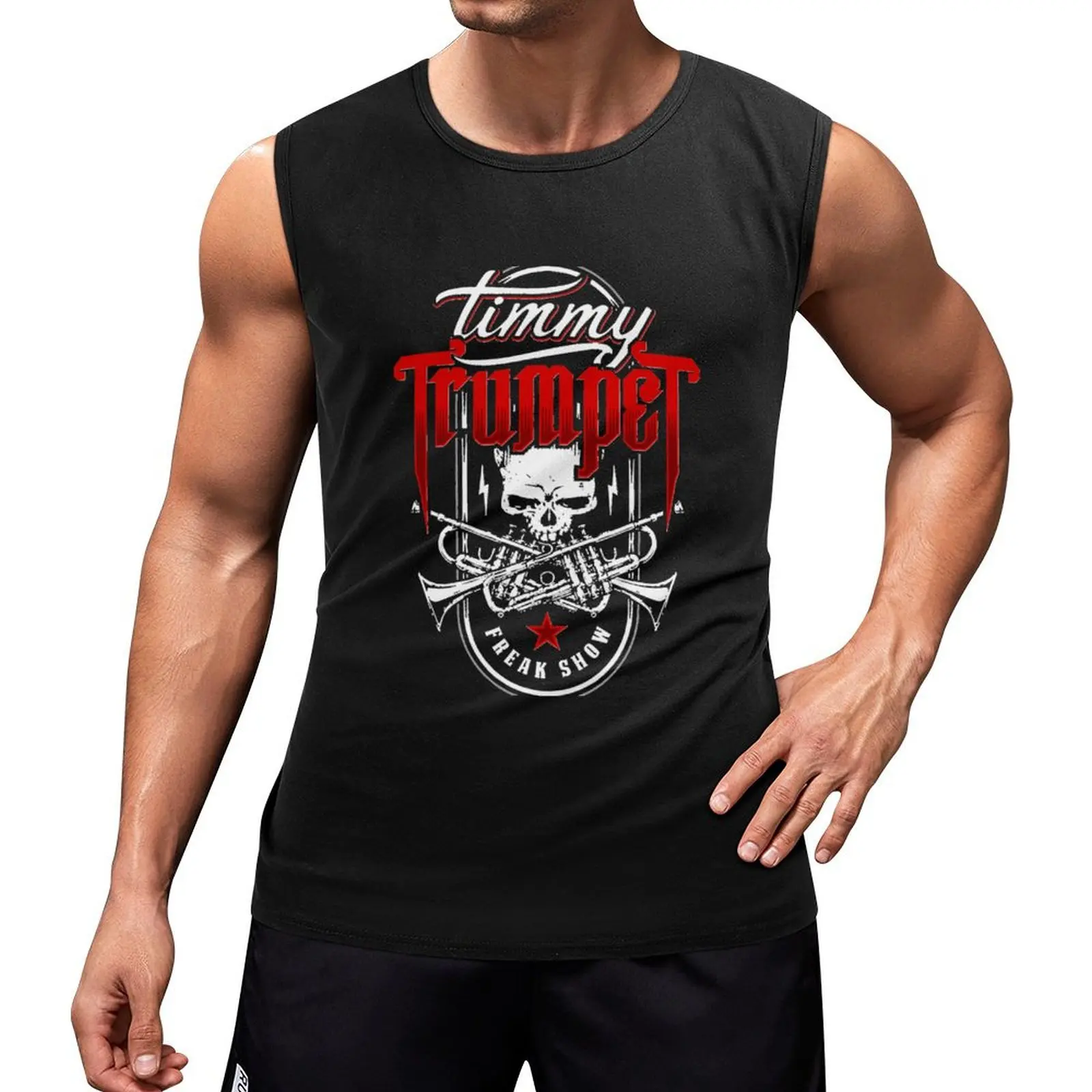 

timmy trumpet Tank Top Fitness men clothing bodybuilding t-shirt sleeveless shirt man