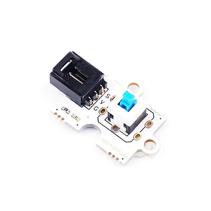 Enfu Technology micro:bit self-locking button sensor programming three-wire port design to prevent incorrect 3V voltage insertio