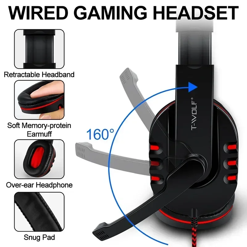 RGB 4 In 1 Gaming Keyboard and Mouse Headset Mouse Pad Keyboard Ergonomic Light Mechanical Feel Keyboard and Mouse Combo